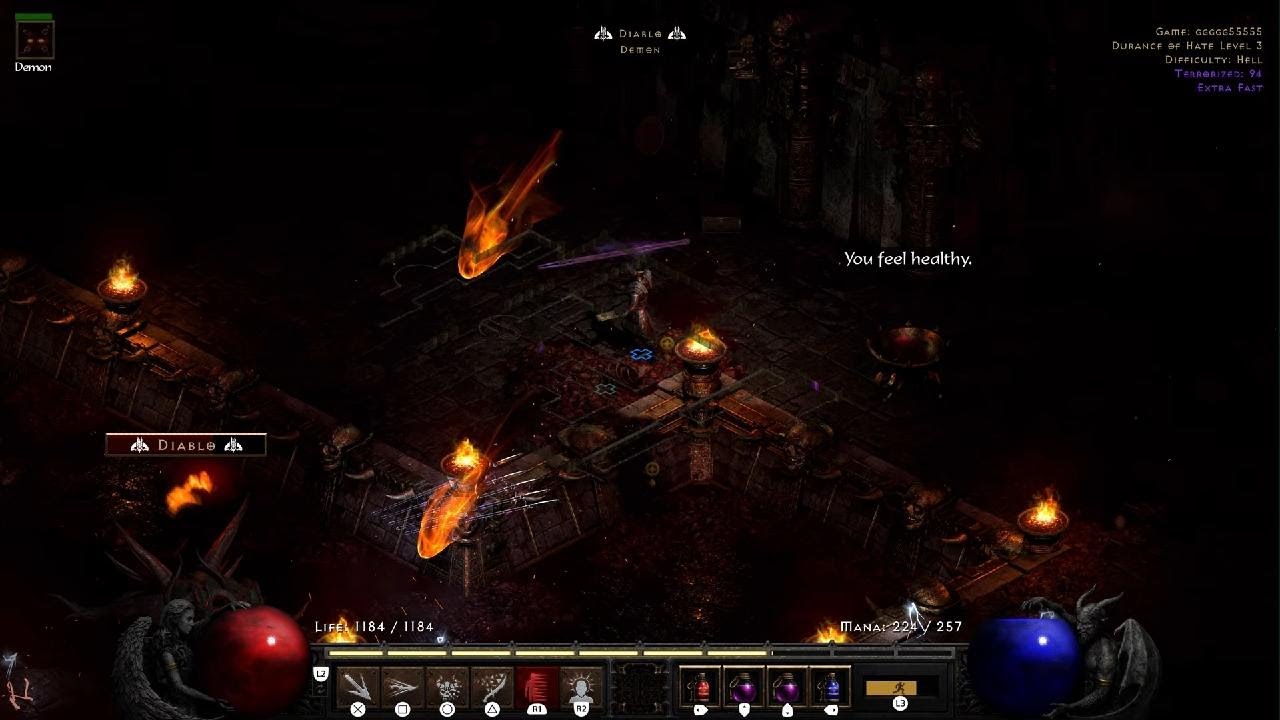 Diablo II: Resurrected suprise clone drops 18/20/9