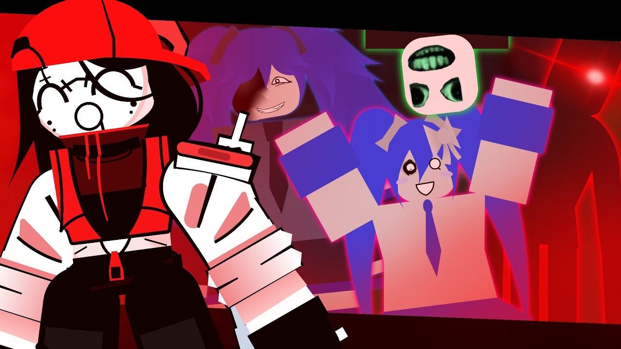 Vanity VS Divadayo, Diva, Pursuer and Flowers | Roblox Forsaken Animation