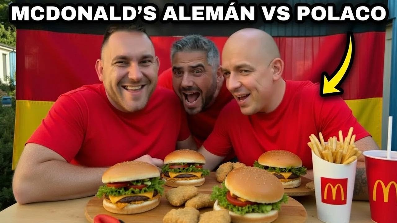 ¿El McDonald's de México es peor? ¡México vs Alemania!