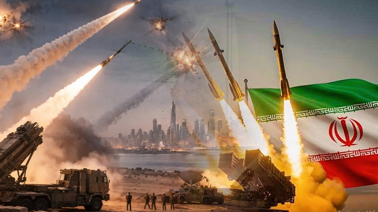Raketa, shpërthime e sirena lufte: Momenti kur rrëzohet avioni amerikan në Kuvajt