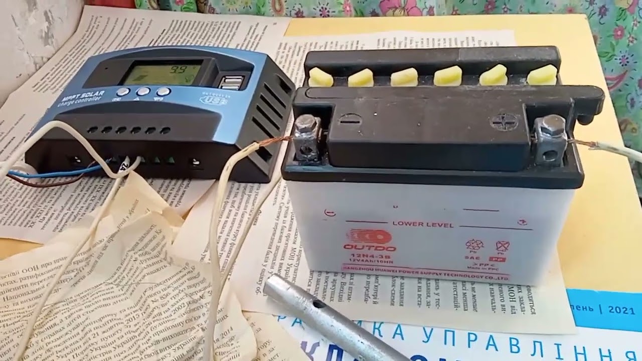 Сонячний контролер MPPT-B100A для сонячной панелі