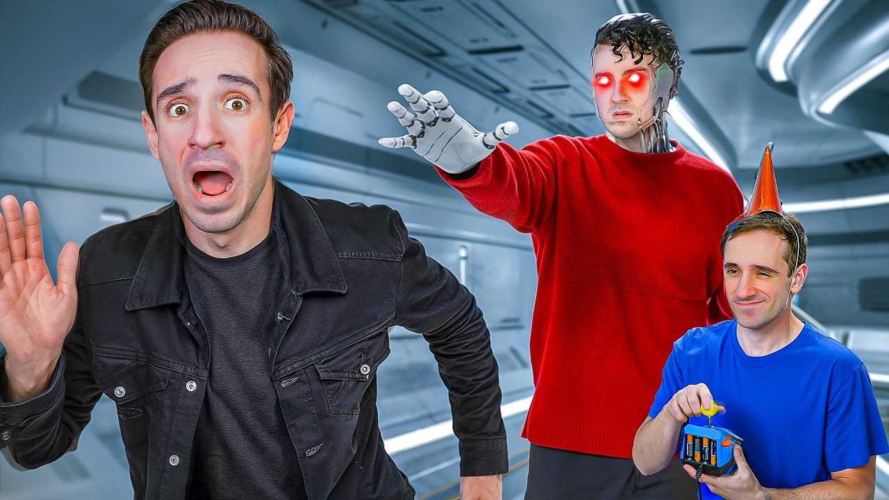Evil Kid Builds A ROBOT?