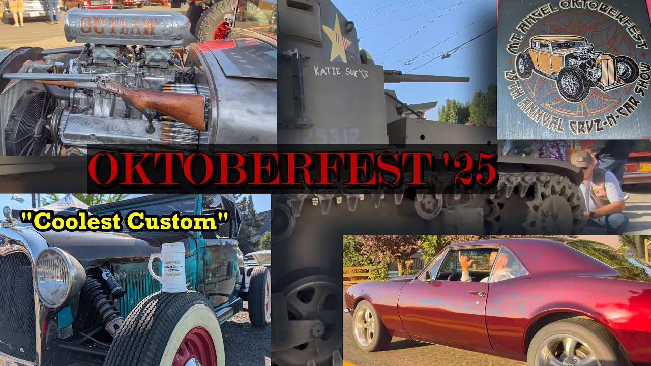 Модель A отправляется на фестиваль Mt. Angel Oktoberfest 2025 в номинации «Самый крутой кастом»!