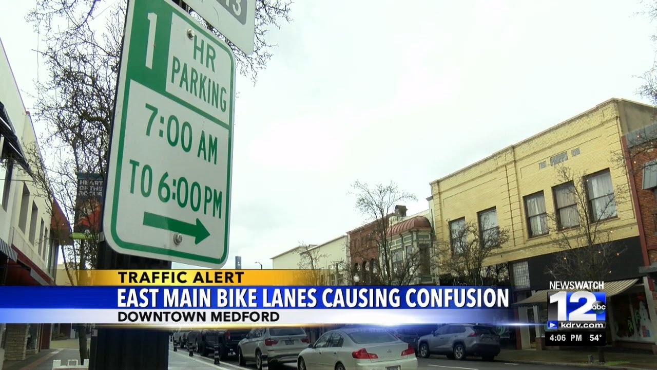 East Main bike lanes causing confusion