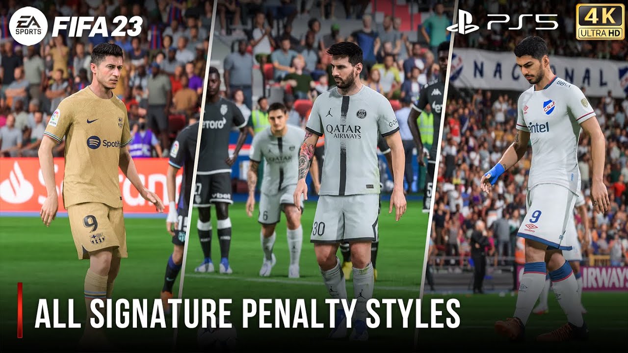FIFA 23 | All Signature Penalty Styles | PS5&trade; 4K 60FPS