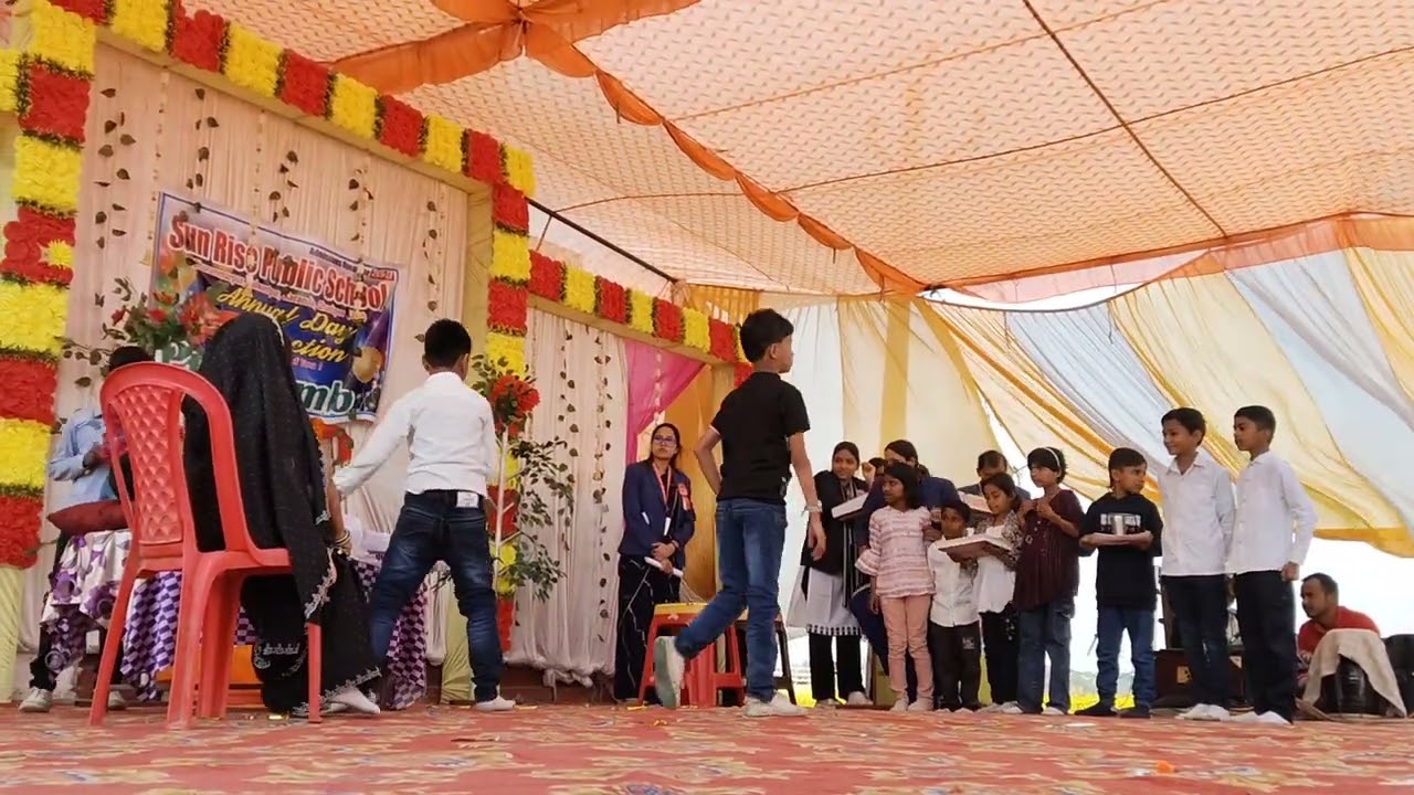 Moral values act💫❤️ Annual function 💫 Sun Rise Public School 🏫