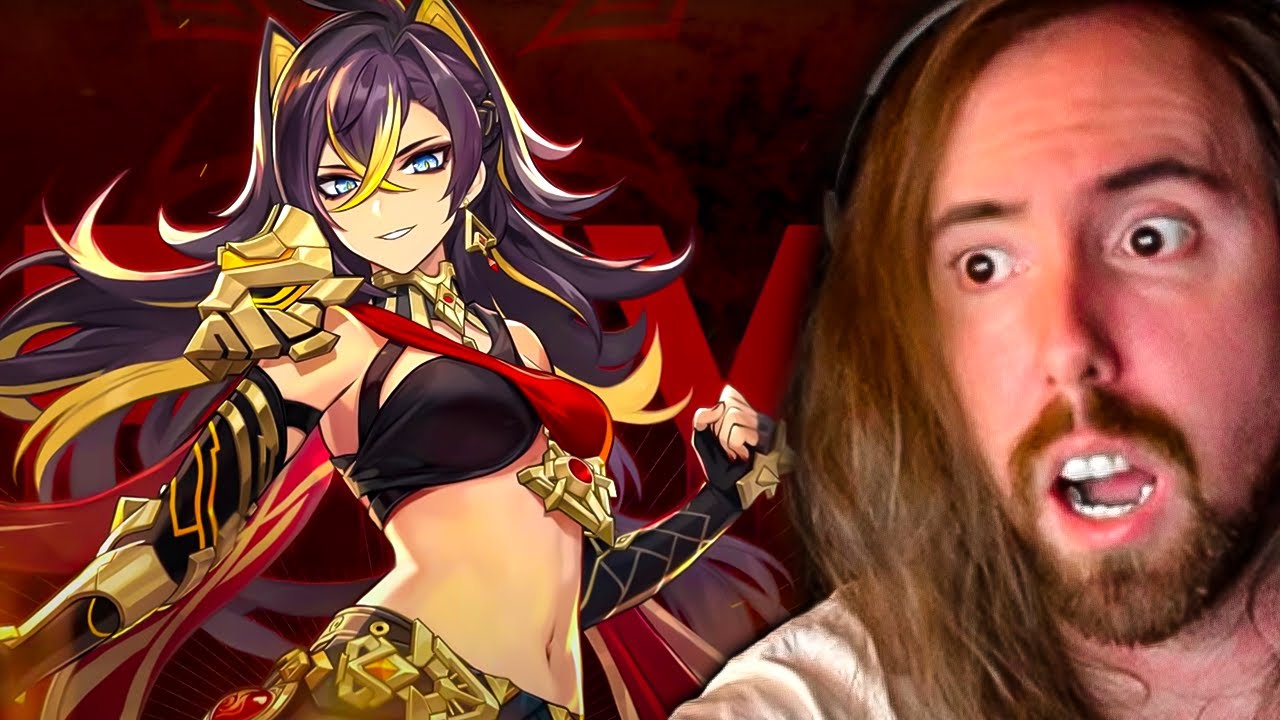 Genshin Impact | Asmongold Reacts to New Character: Dehya, Fiery Lioness