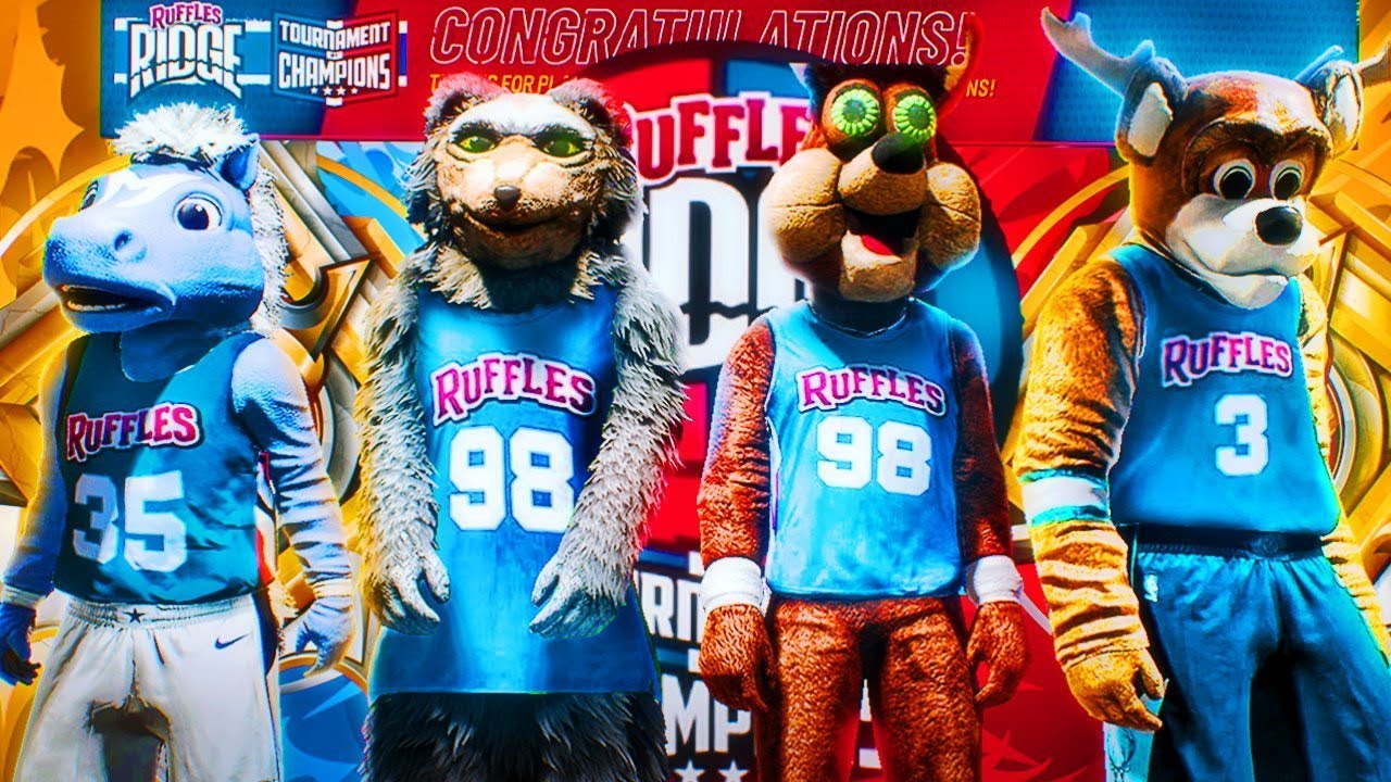 4 LEGEND MASCOTS WIN THE LAST RUFFLES!