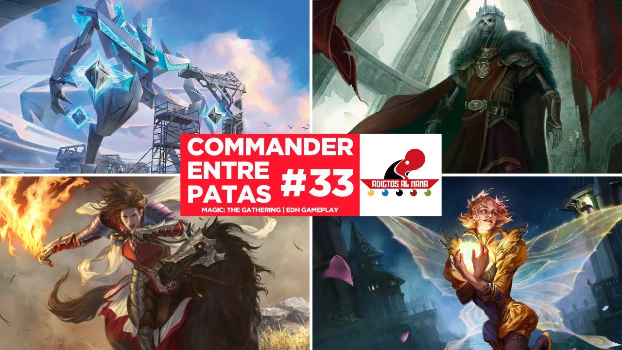 Commander Entre Patas #33 - Nekusar vs Ivy vs Syr Gwyn vs Shorikai | MTG | EDH
