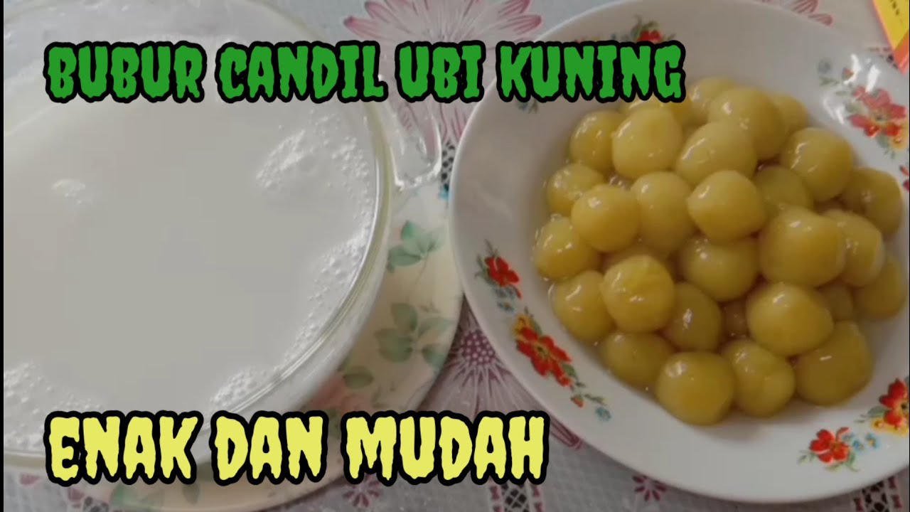 Bubur Candil ubi  kuning ‼️enak dan mudah