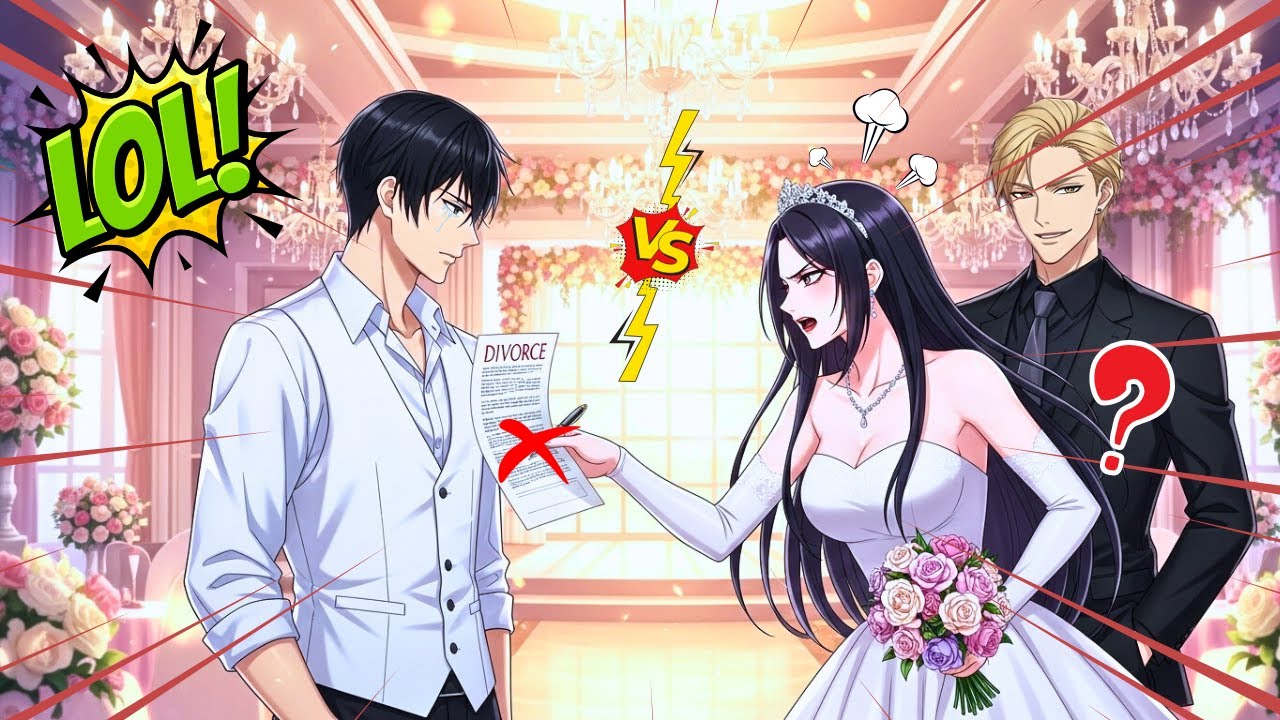 🎀NO CASAMENTO, A NOIVA ME ENTREGOU O PEDIDO DE DIVÓRCIO, E A TRAGÉDIA COMEÇOU | Manhwa de romances