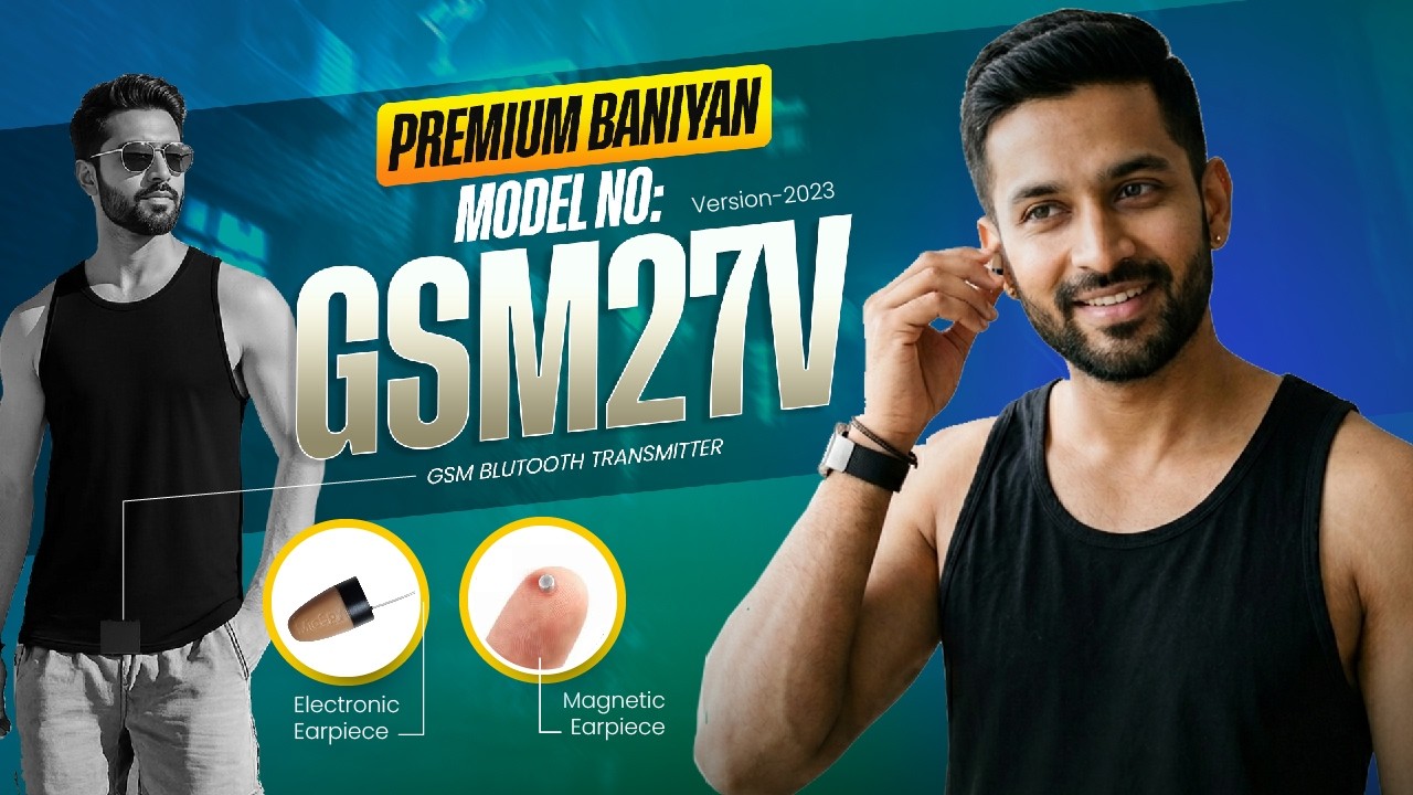 Premium Combine Banyan Spy Earpiece Hidden Earphone 2023. Don't use this device for Exam Cheating.