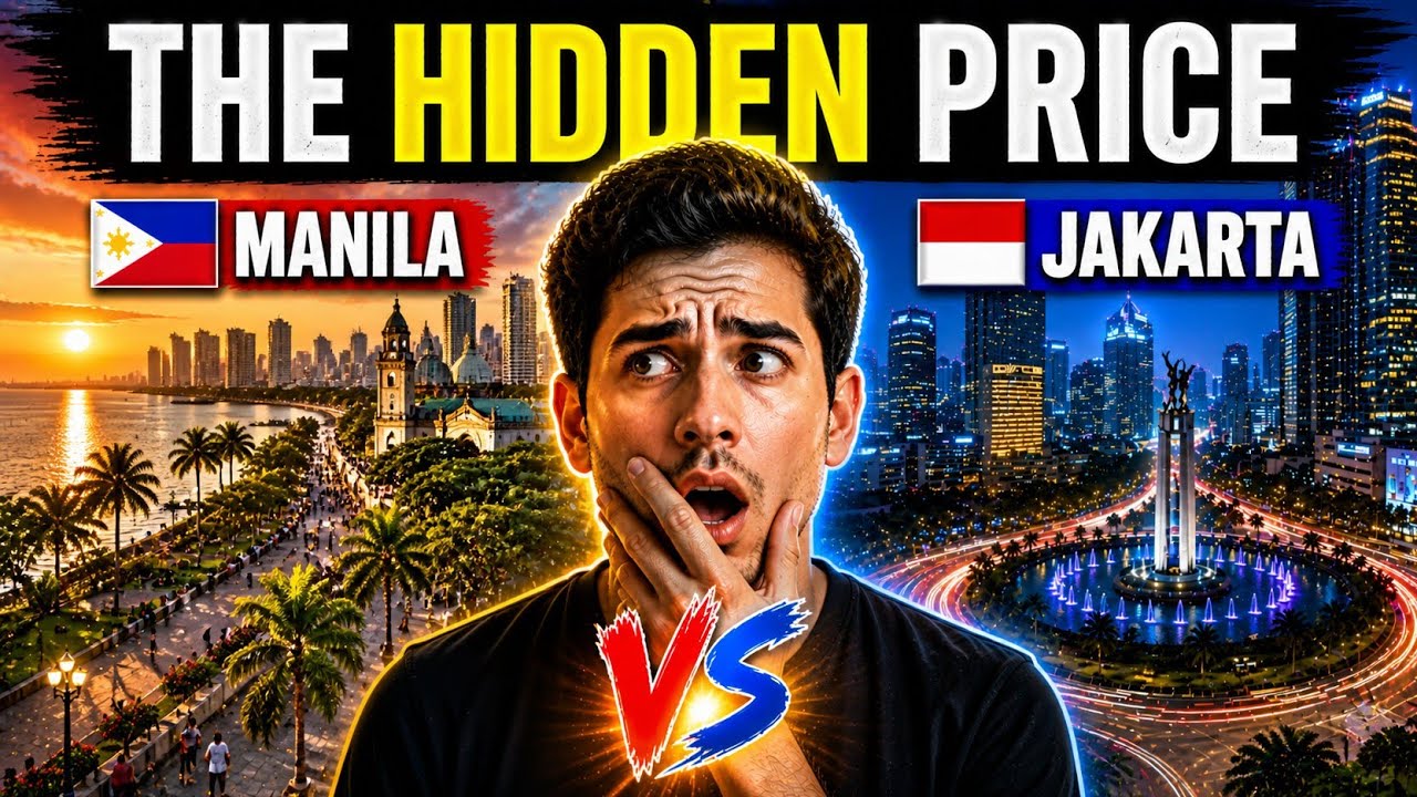 Manila vs Jakarta... Looks beautiful until you see this 🇮🇩🇵🇭