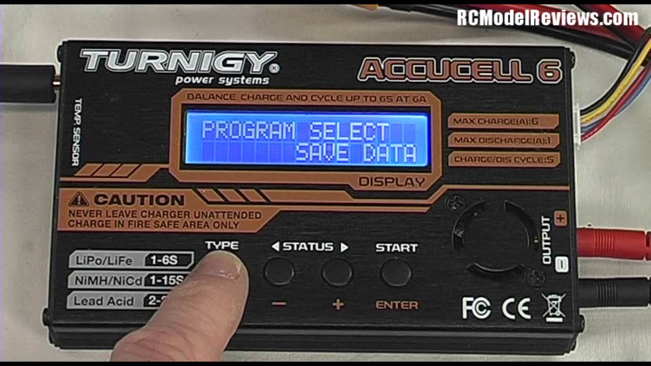 How to charge a lipo battery using a 4-button charger