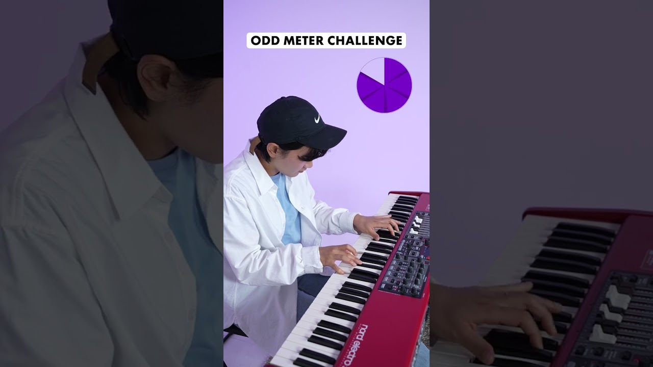 Odd Meter Challenge 🎹 Try this rhythm with any instrument! #bpm110 #oddmeterchallenge