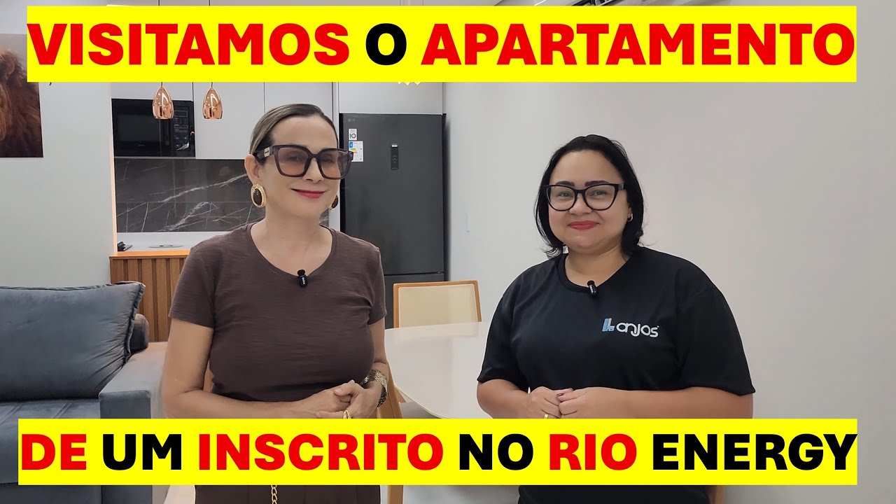 ACABOU A REFORMA? VISITAMOS UM APTO DE 3 QUARTOS NO RIO ENERGY - FICOU LINDO