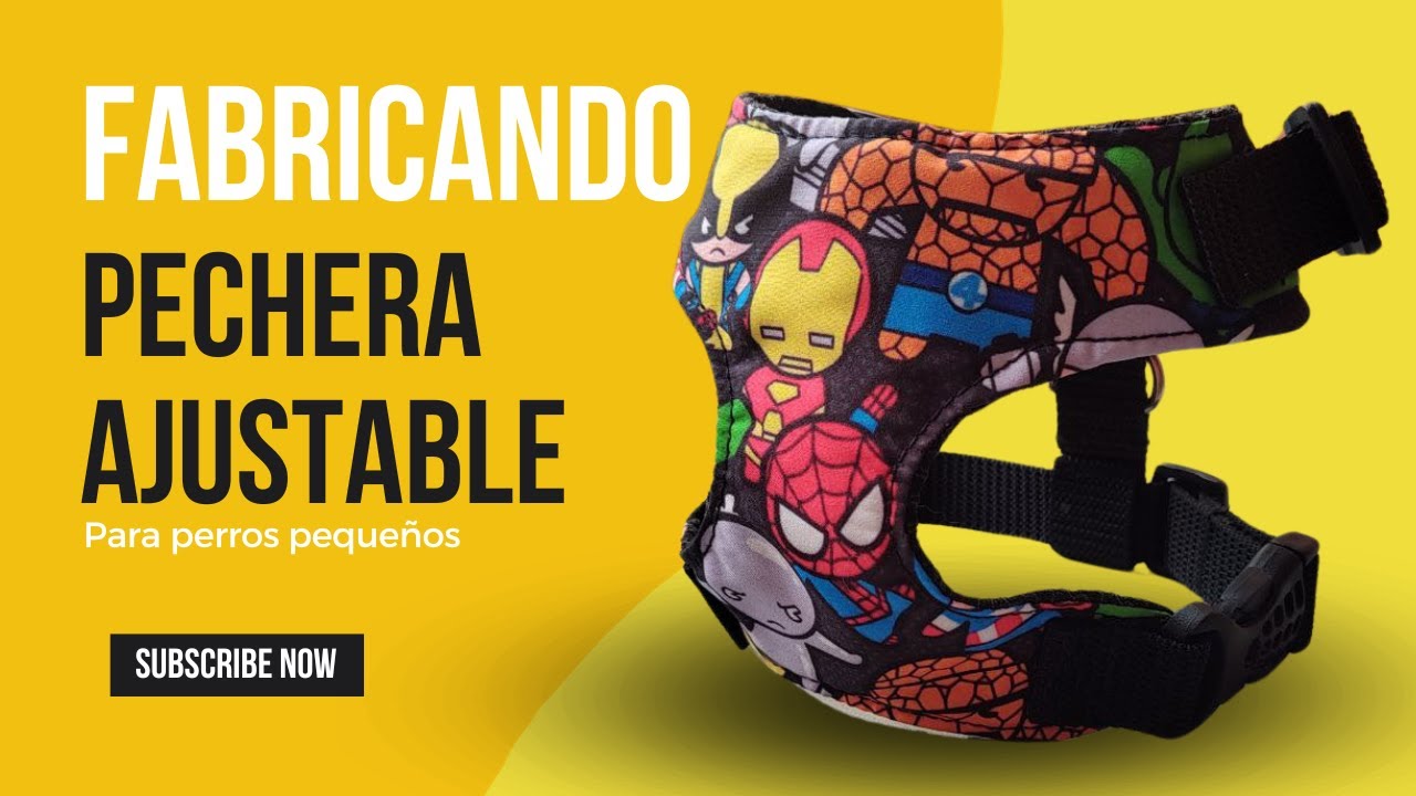 ✂️ PASO A PASO Pechera Super Ajustable para PERROS