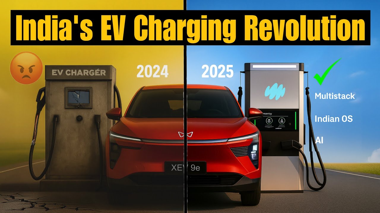 India's EV charging Revolution Begins⚡ft. Exicom