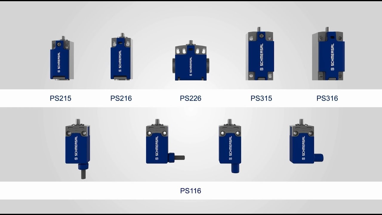 Schmersal Product Animation - PS Series limit switches