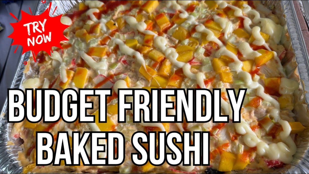 Budget Friendly BAKED Sushi Recipes Anyone Can Make! #food #easyrecipes #recipe