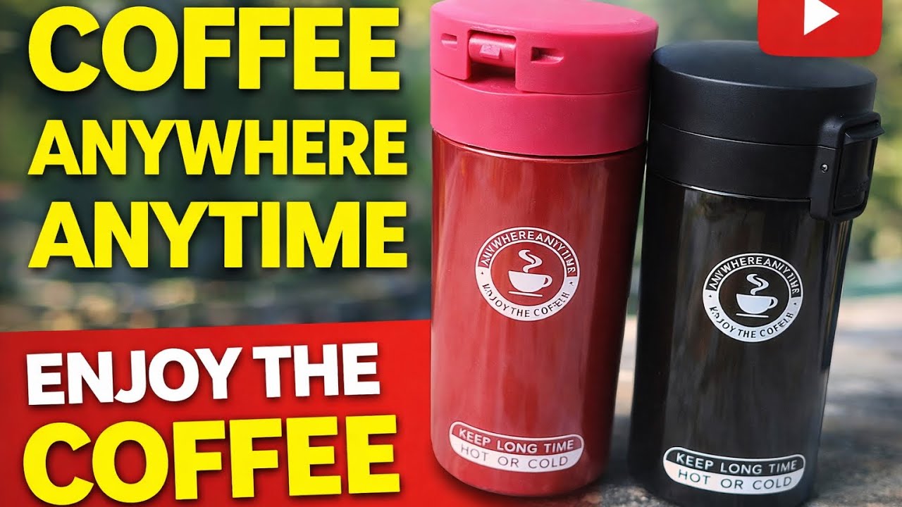 Amazon Tea and coffee mug |Frabble8 double wall 300ml travel mug|Tumbler with flip lid|Hot and cold