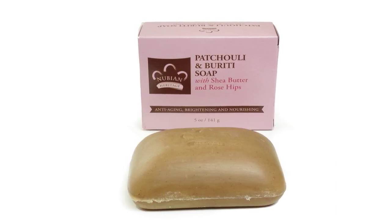 Nubian Heritage Patchouli & Buriti Soap from Africa Imports