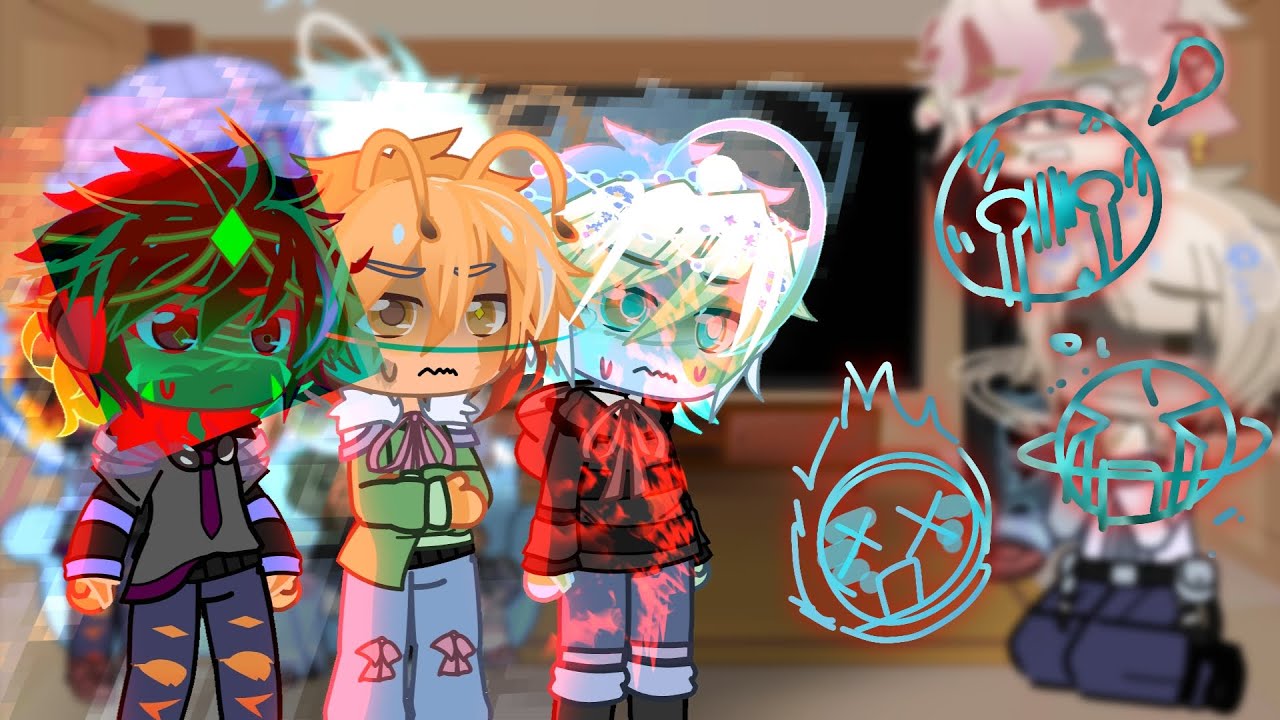 〔 solarballs react to ??? 〕AU / solarballs / ship♡ / angst / future?? / #gachaclub #solarballs #edit