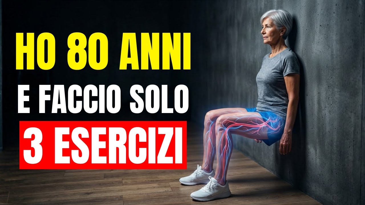 Questi 3 Esercizi Contro il Muro Proteggono la Tua Indipendenza Dopo i 60