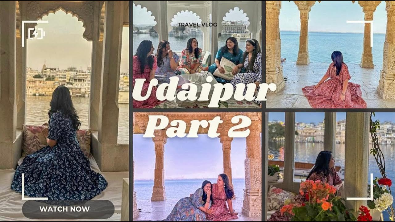 Udaipur Part 2 🌸 | Hyderabad to Udaipur | Friends Trip | Telugu vlog #travelwithgola