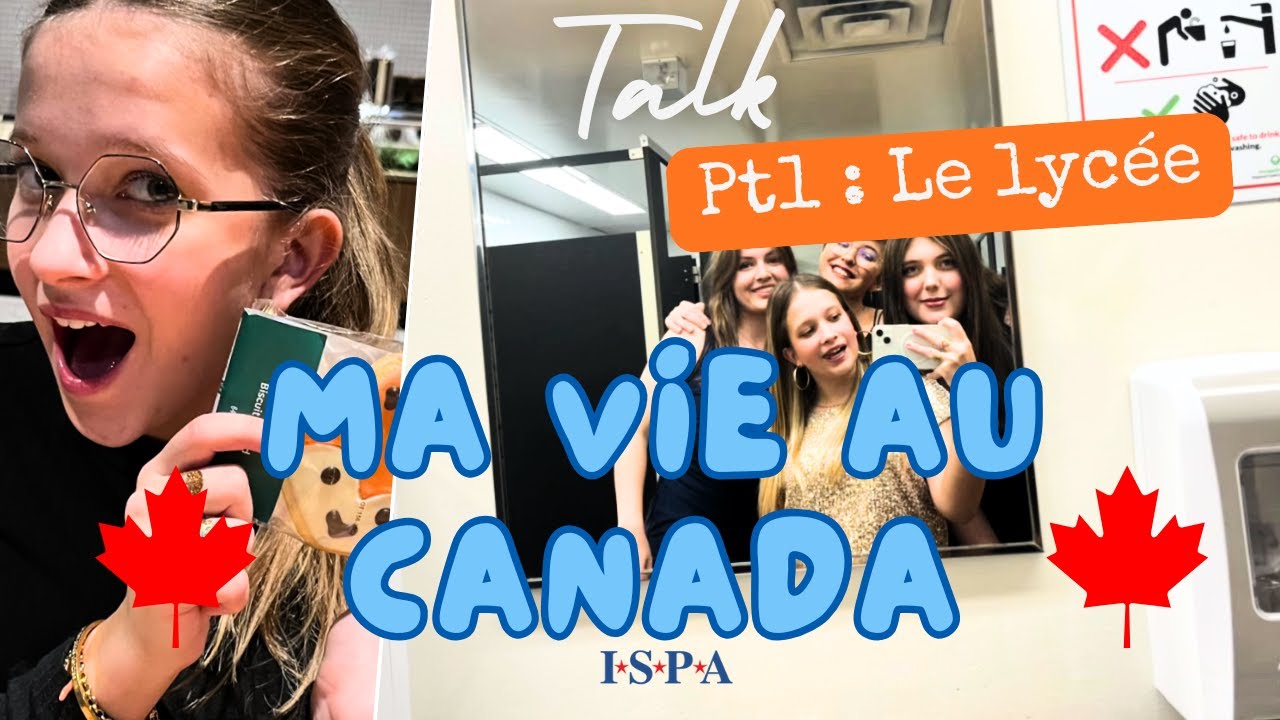 NOUVELLE VIE au CANADA 🍁 Partie 1 : le lycée 🚌 2026