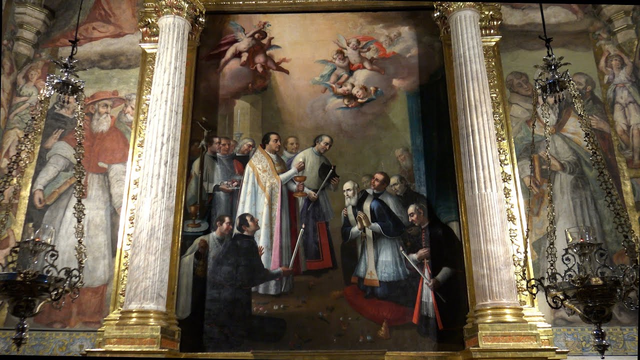 Restauración de La última comunión de san Juan de Ribera