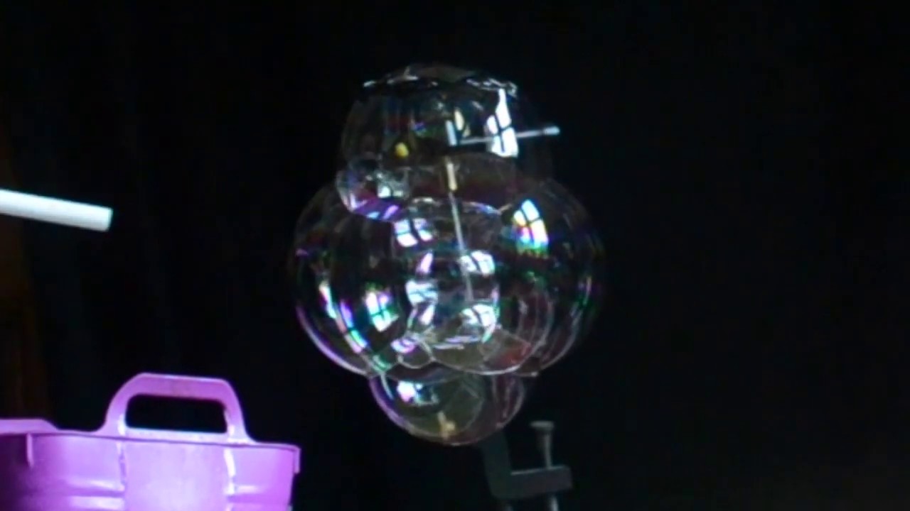 67 Stacking 3 cube bubbles.