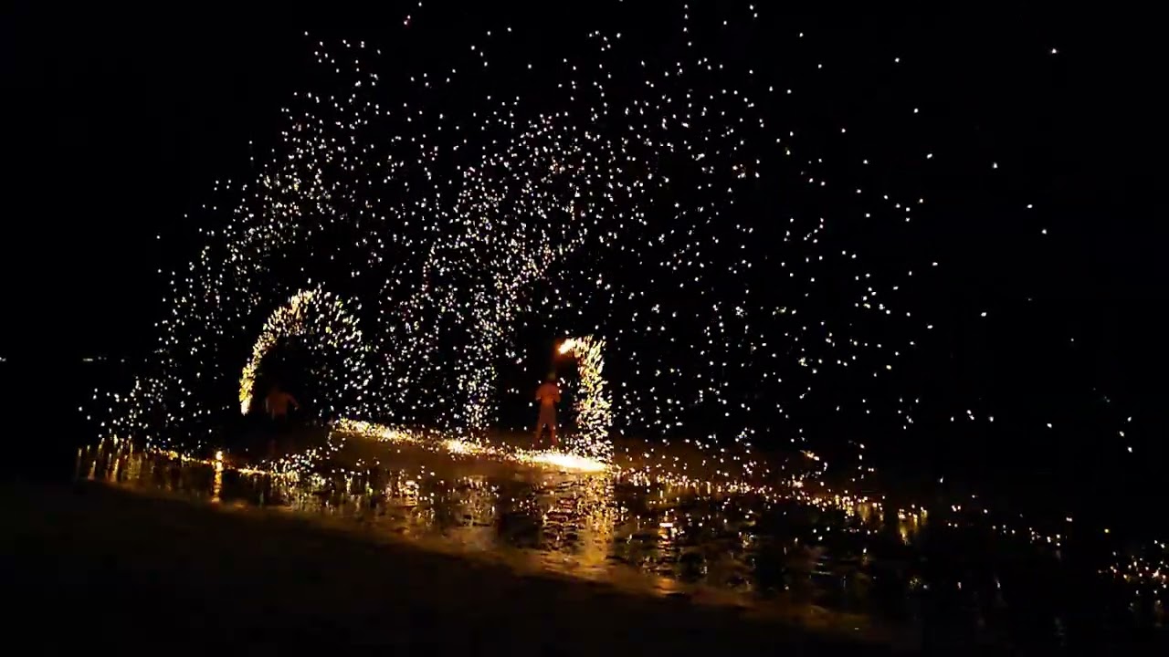 Playing fire at Koh Chang 