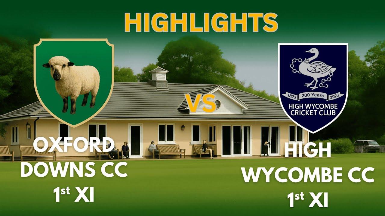 Oxford Downs CC 1XI vs High Wycombe CC 1XI - Last Match of the Season - Highlights