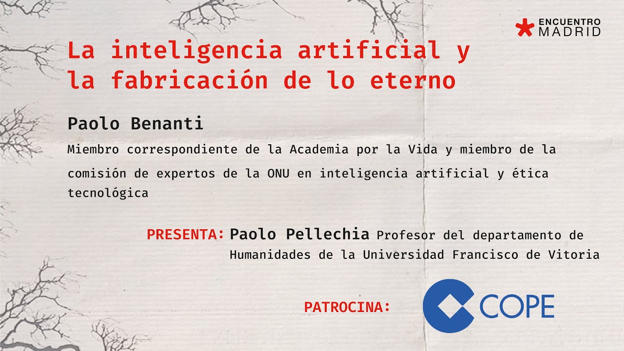 EM2025. La inteligencia artificial y la fabricación de lo eterno