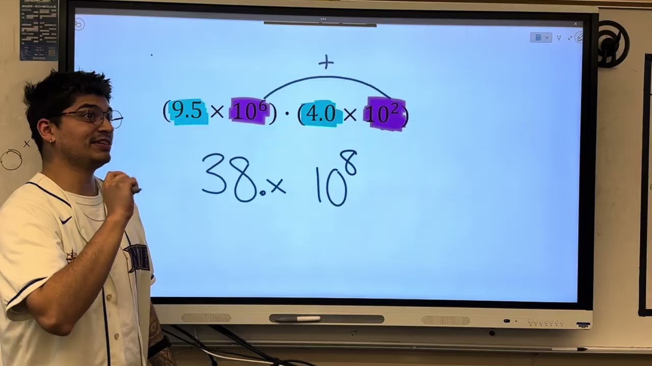 Scientific Notation (Adding, Subtracting, Multiplying, Dividing) 