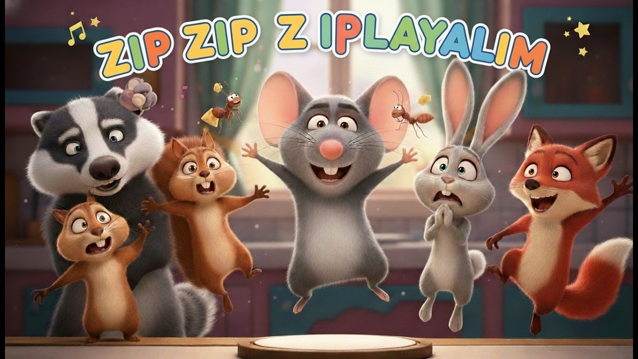 Zıp Zıp Zıplayalım | Eğlenceli Bebek ve Çocuk Şarkısı