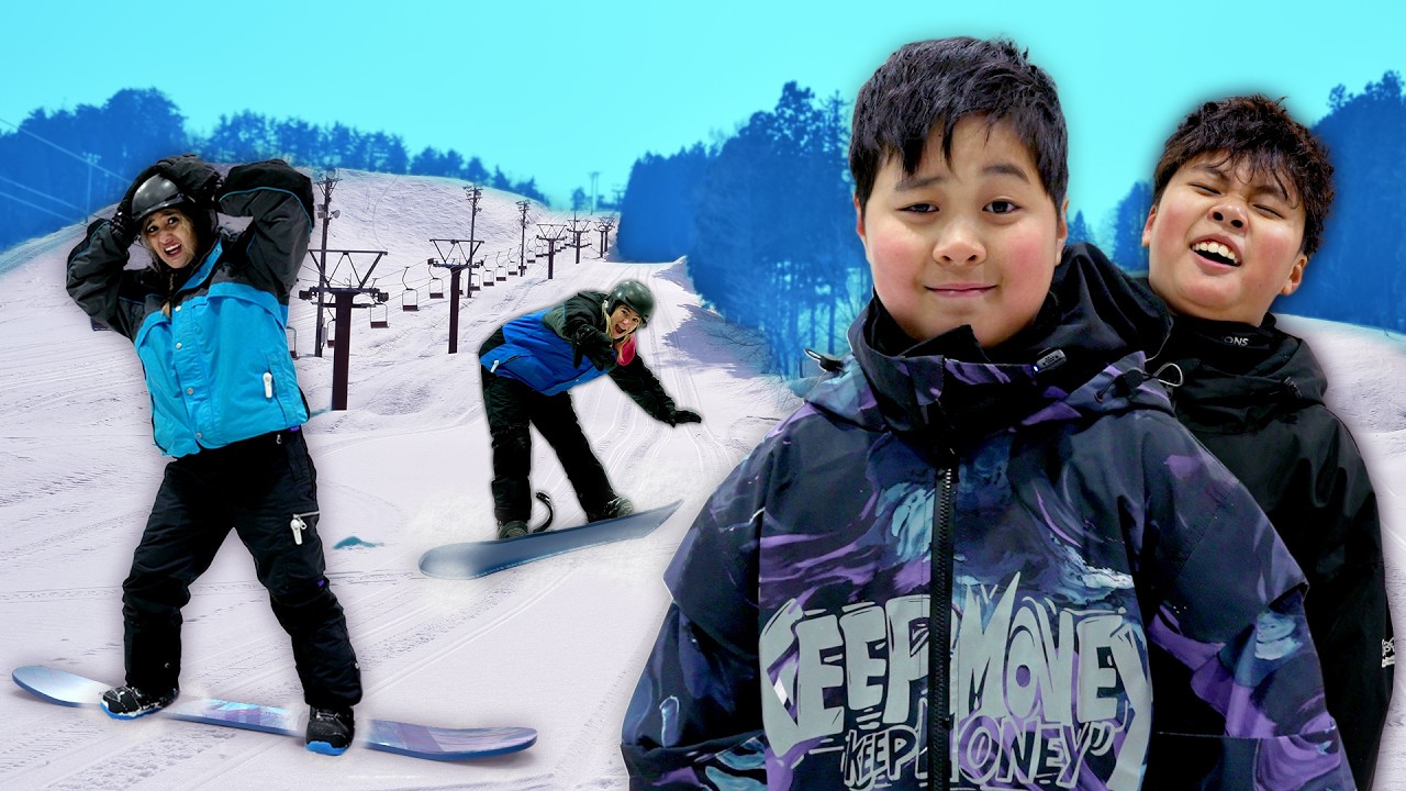 We Had ONE HOUR to Become Olympic Snowboarders!