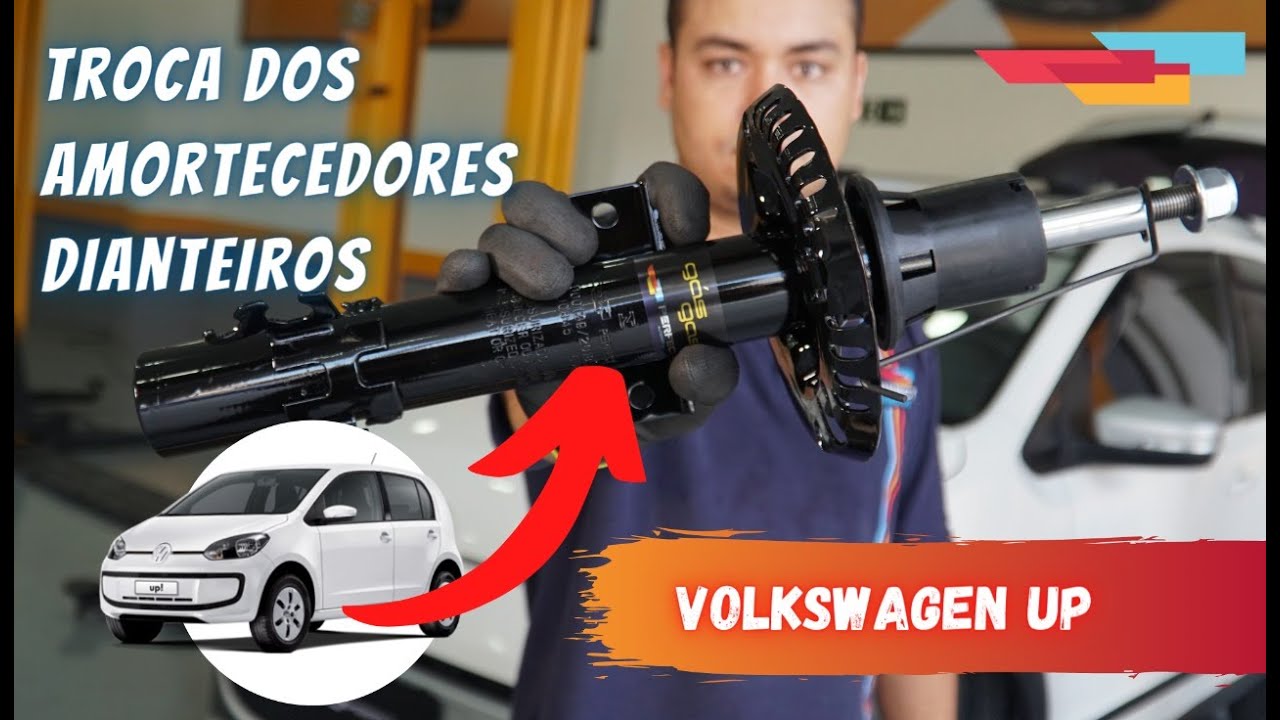 TROCA DO AMORTECEDOR DIANTEIRO | VOLKSWAGEN UP