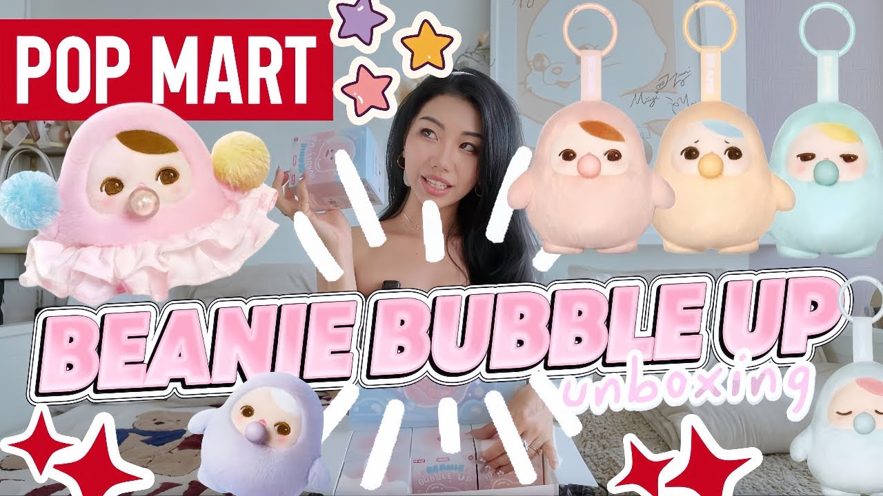 He Accurately Guessed Every Blind Box?! 🤯 Unboxing Full Set of Pucky Bubble Up Pop Mart