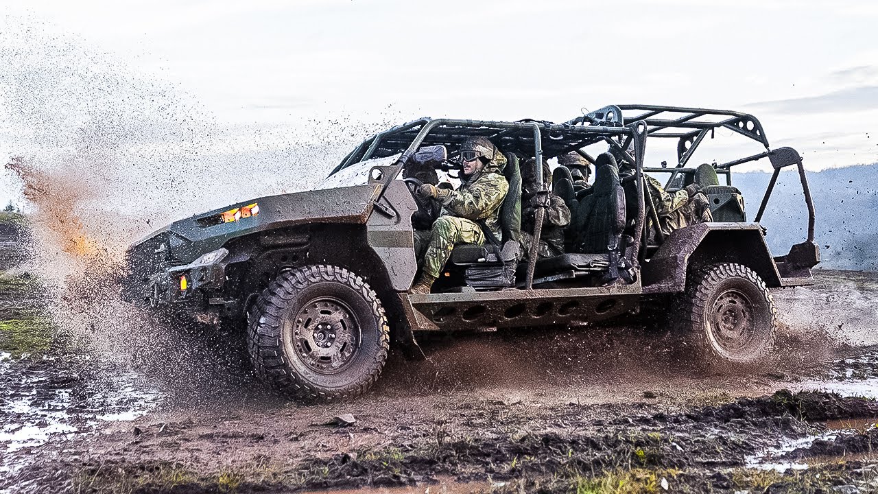 The U.S. Army&rsquo;s Wild New 9-Seater Chevrolet Infantry Squad Vehicle in Action!