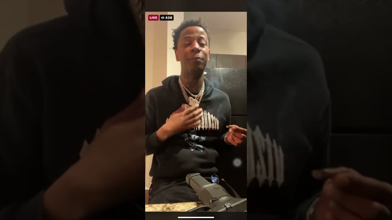 Big Scarr On Live Smokin His Opps