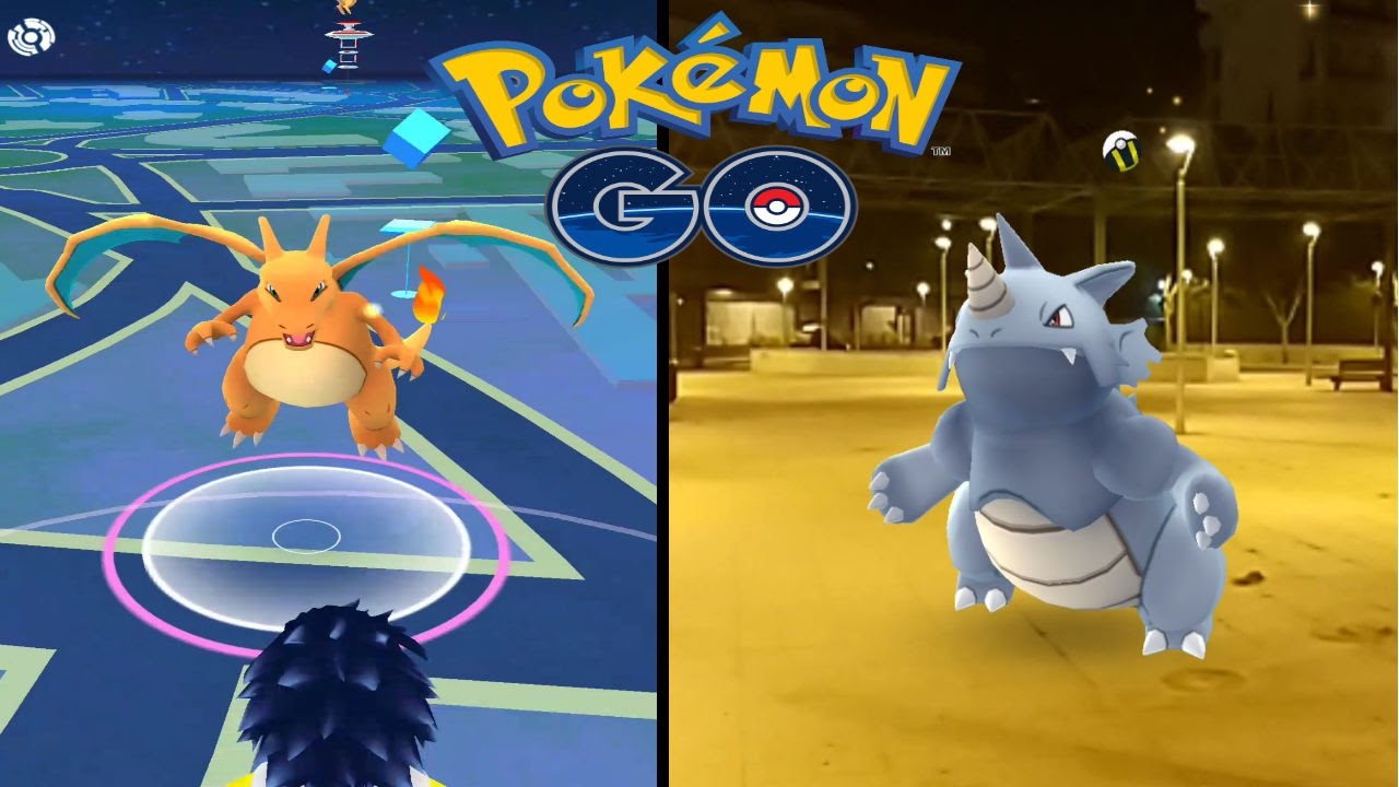 CAPTURAS ÉPICAS! CHARIZARD. RHYDON Y MUCHOS MÁS! [Pokémon GO-davidpetit]