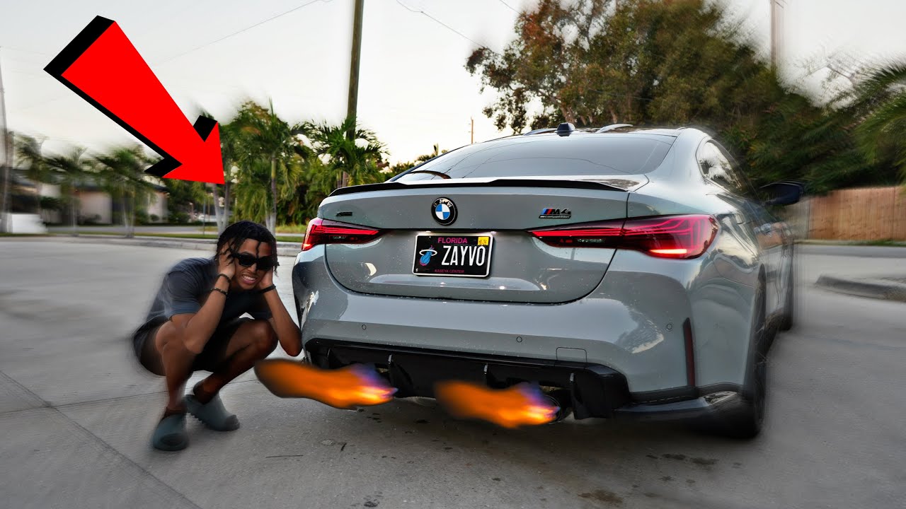 Я УСТАНОВИЛ САМЫЙ ГРОМКИЙ ВЫХЛОП НА СВОЙ M4 COMPETITION!!! (СУПЕР ГРОМКИЙ!!!)