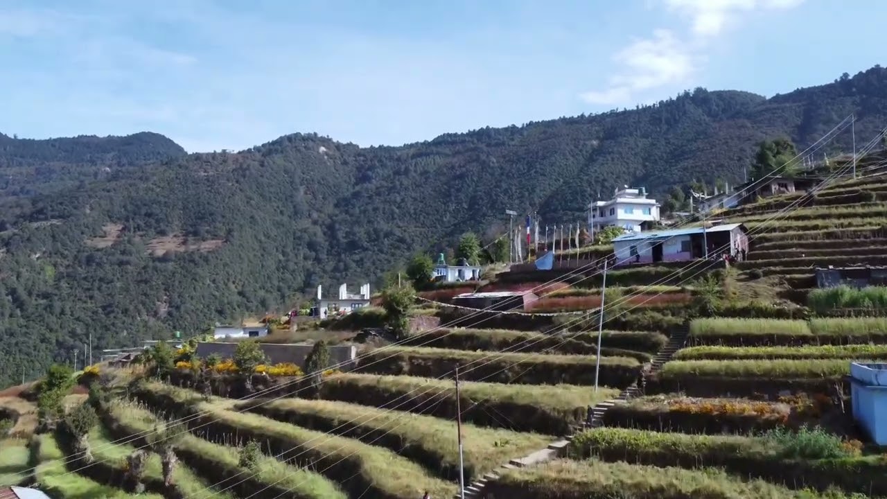 This is our village Helambu || Drone Shot ||