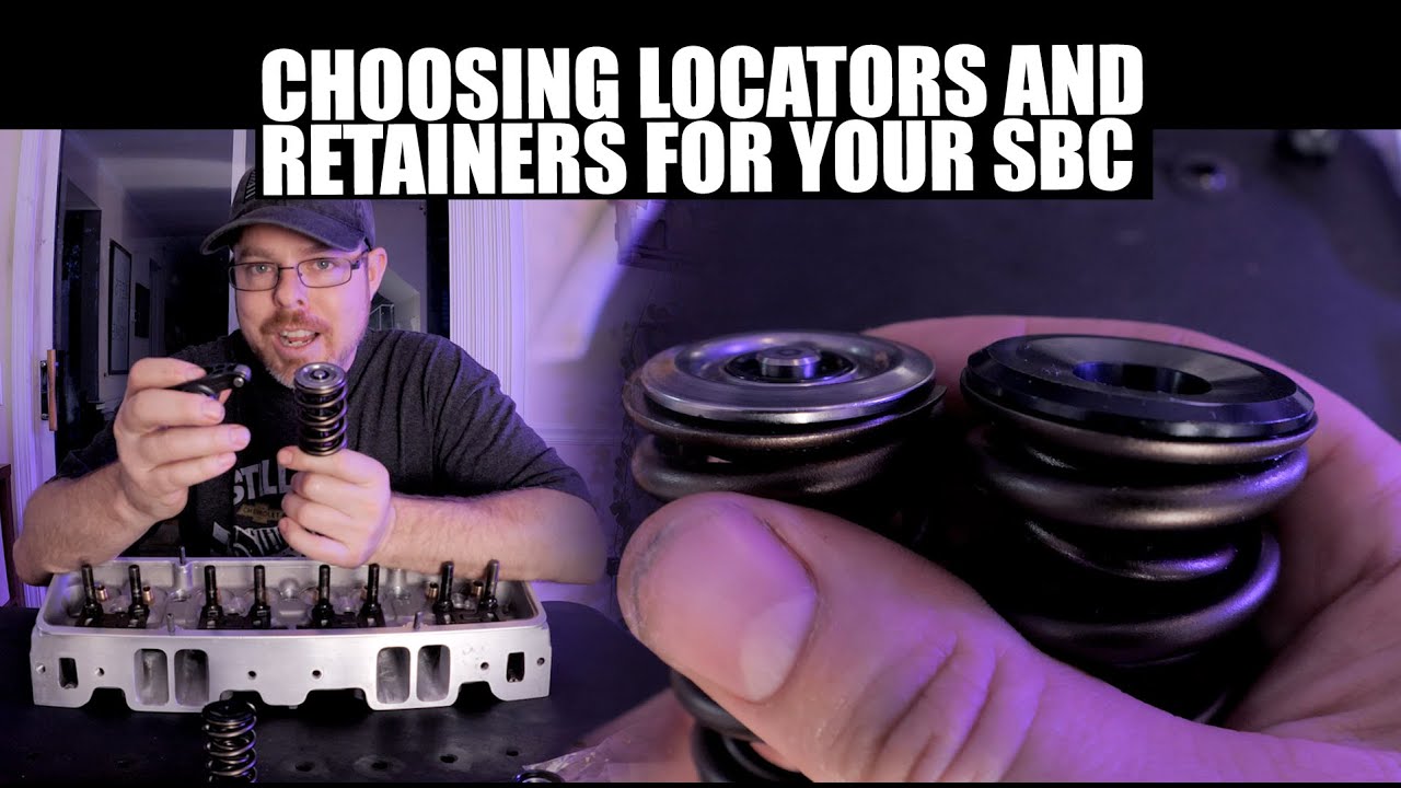 400CID GEN1 SBC build choosing locators and retainers for a spring package AFR 210cc Cylinder Heads