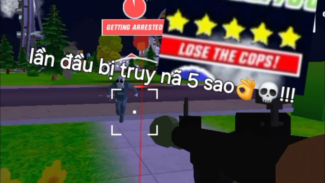 Dude Theft Wars: cảnh sát dí ghê vãi| Ghost141 gaming