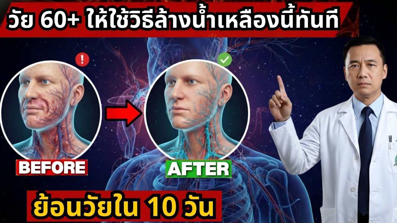 กระตุ้นระบบน้ำเหลือง เพื่อผิวอ่อนเยาว์และร่างกายแข็งแรง! ศาสตราจารย์ Andrew Huberman