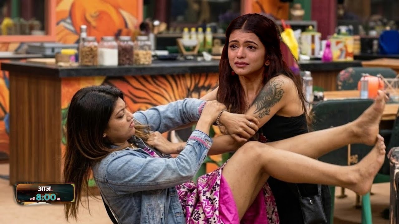 Anushree and Sanskriti Big Fight After Family Letter Shredded | Bigg Boss Marathi 6 Today Fight