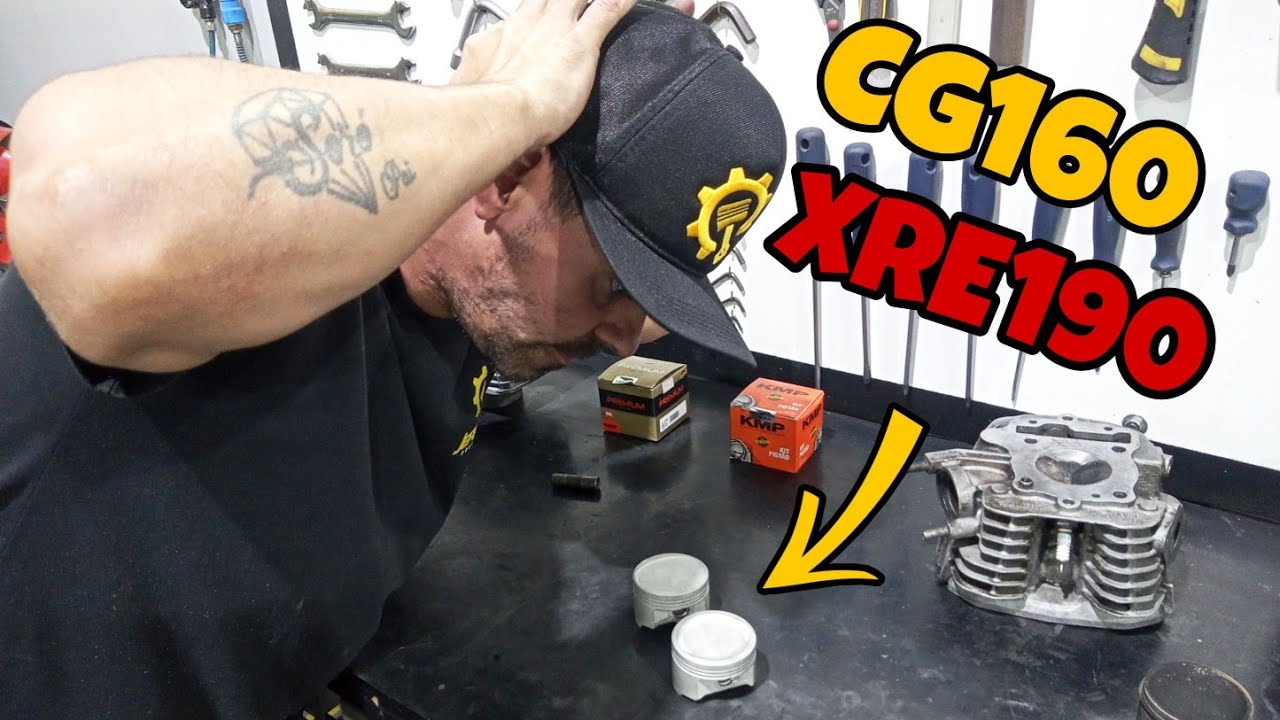 KIT XRE190 NA CG160 😱🙅